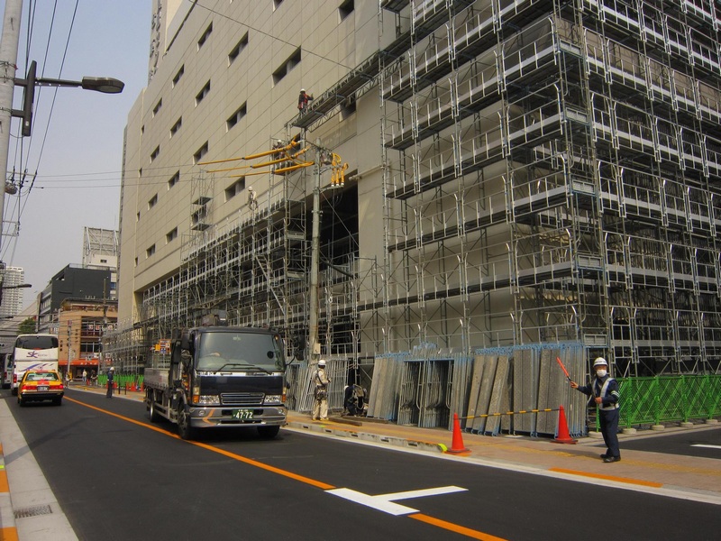 洛龙日本三年建筑工